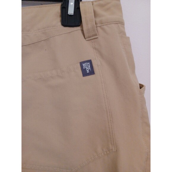 The North Face Trekker Hiking Pants Mens 34 Khaki Tan Straight Leg Stretch Fit - Picture 7 of 9